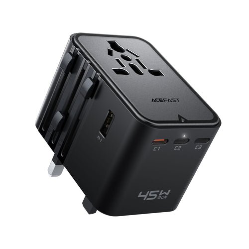 Z8 PD45W GaN (3 * USB-C + 2 * USB-A) محول شحن متعدد الوظائف