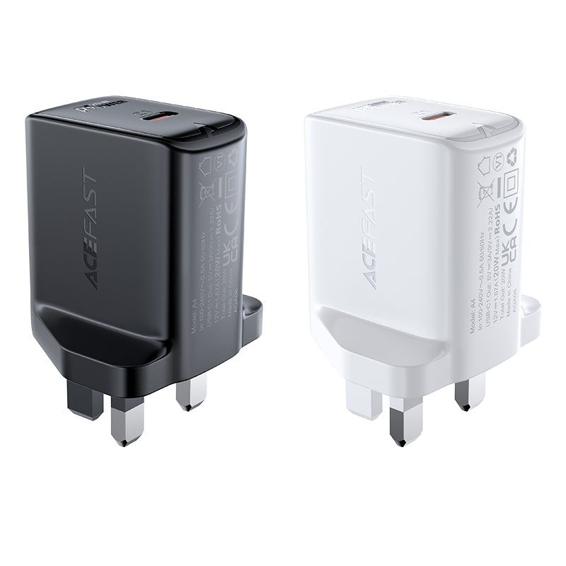 A4 PD20W Single USB-C Charger (UK)