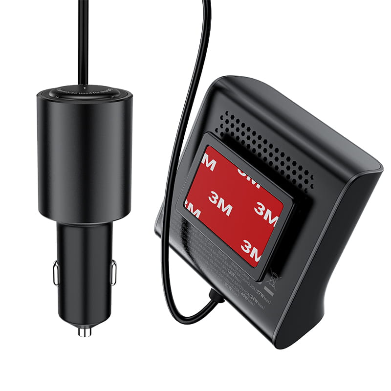 B8 digital display car HUB charger