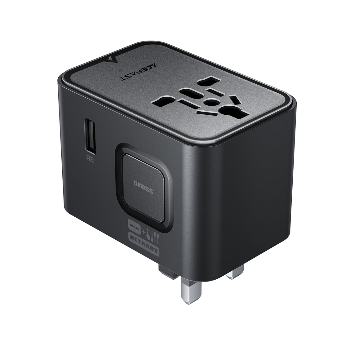 Z8 PD45W GaN (3*USB-C+2*USB-A) multifunctional charging adapter
