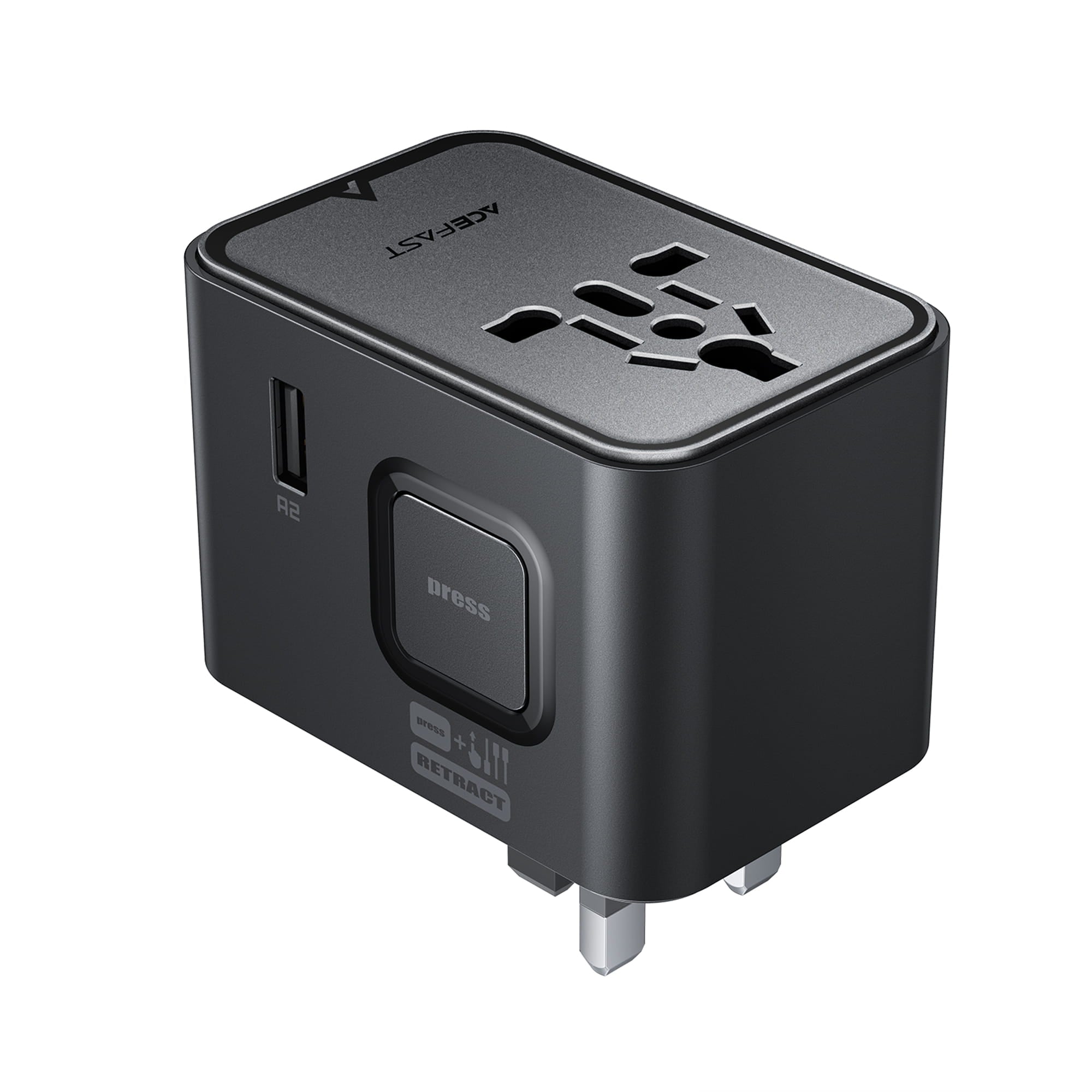 Z8 PD45W GaN (3*USB-C+2*USB-A) multifunctional charging adapter