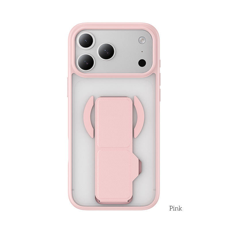 Hoco DAS3 Magnetic Protective Case With Holder For iPhone 18 Pro / iPhone 17 Pro