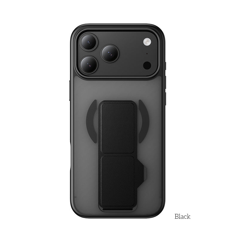 Hoco DAS3 Magnetic Protective Case With Holder For iPhone 18 Pro / iPhone 17 Pro