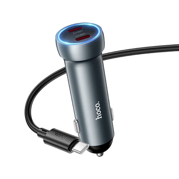 Z54B Prosperous PD60W (2C) Car Charger Set (USB-C To USB-C)