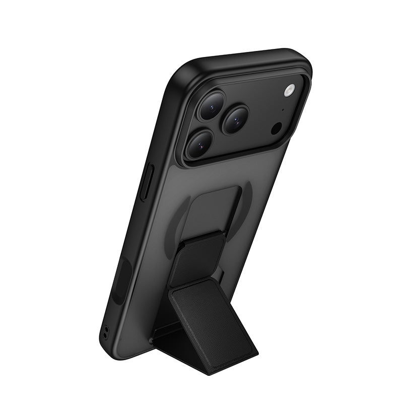 Hoco DAS3 Magnetic Protective Case With Holder For iPhone 18 Pro / iPhone 17 Pro
