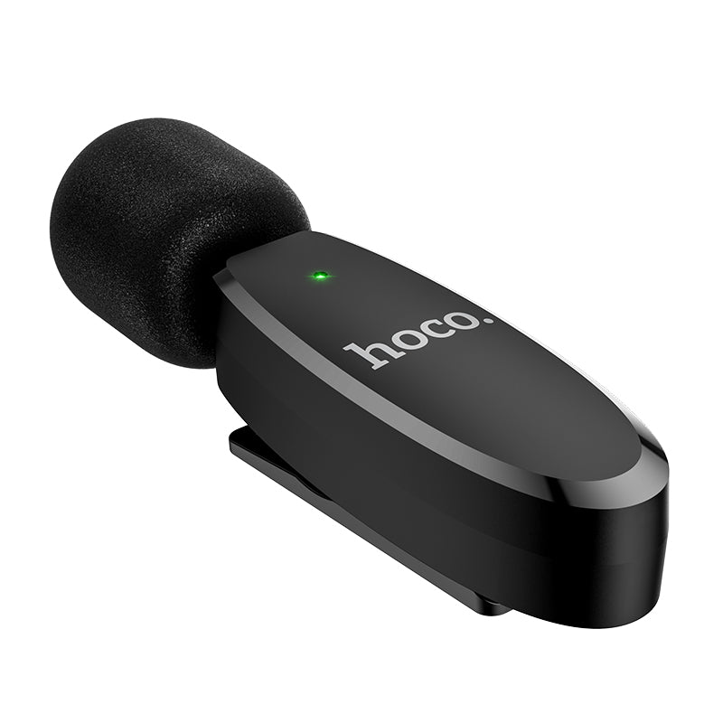 L15 Crystal, Lavalier Wireless Microphone With Receiver for iPhone, 360° HD Sound Pickup, Noise Reduction