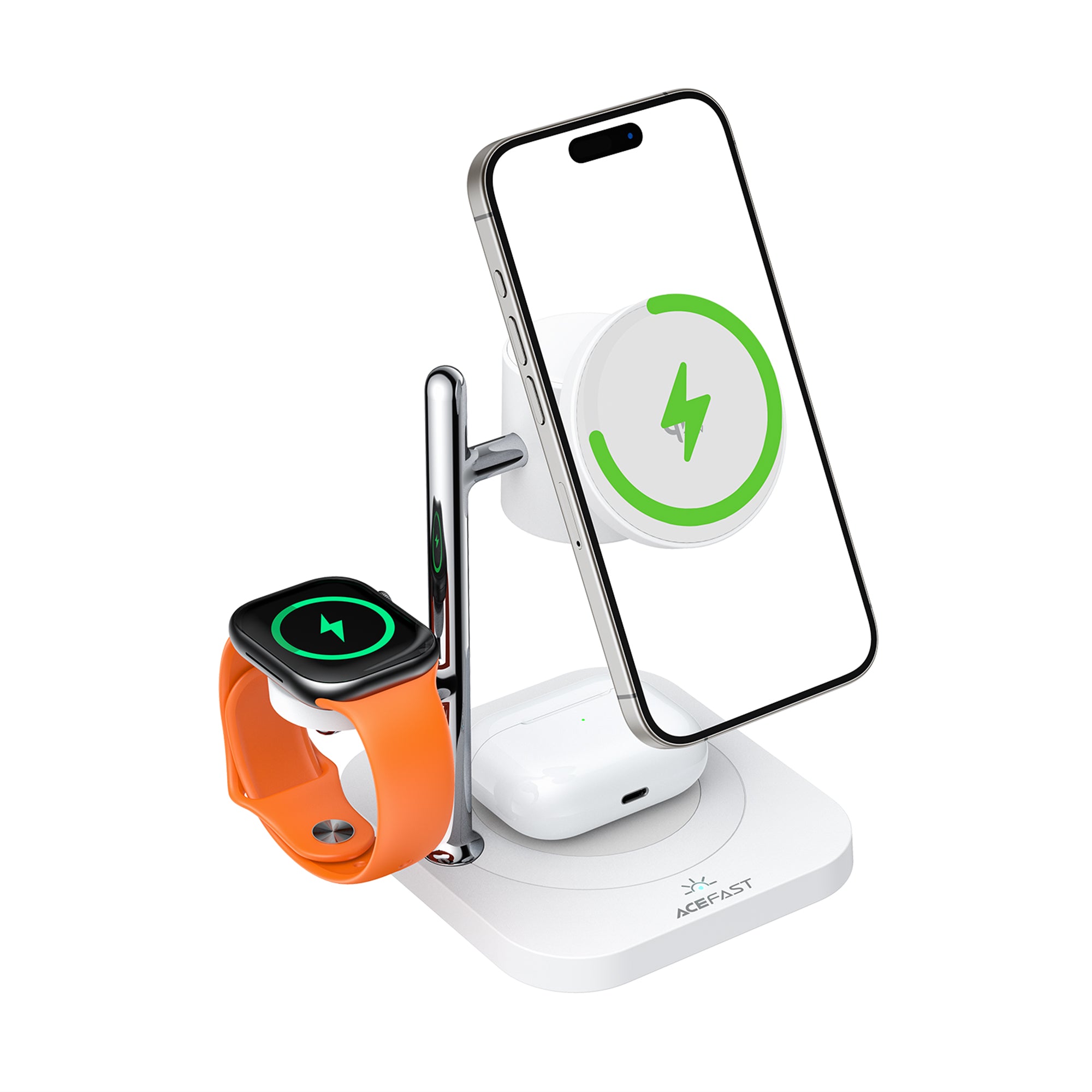 E39 4-in-1 Desktop Wireless Charger