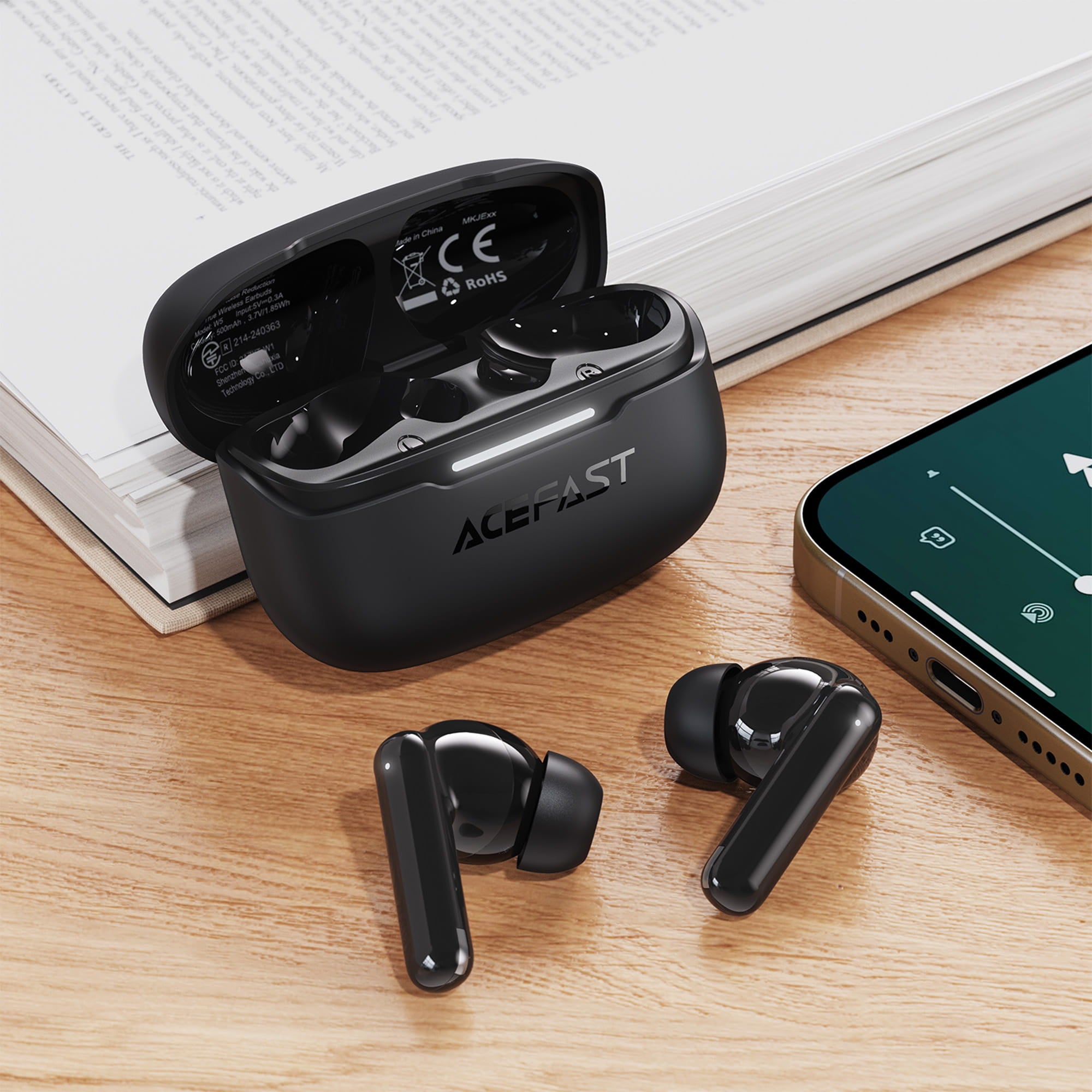 W5 Hybrid Noise Reduction True Wireless Earbuds