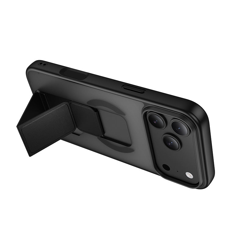 Hoco DAS3 Magnetic Protective Case With Holder For iPhone 18 Pro / iPhone 17 Pro