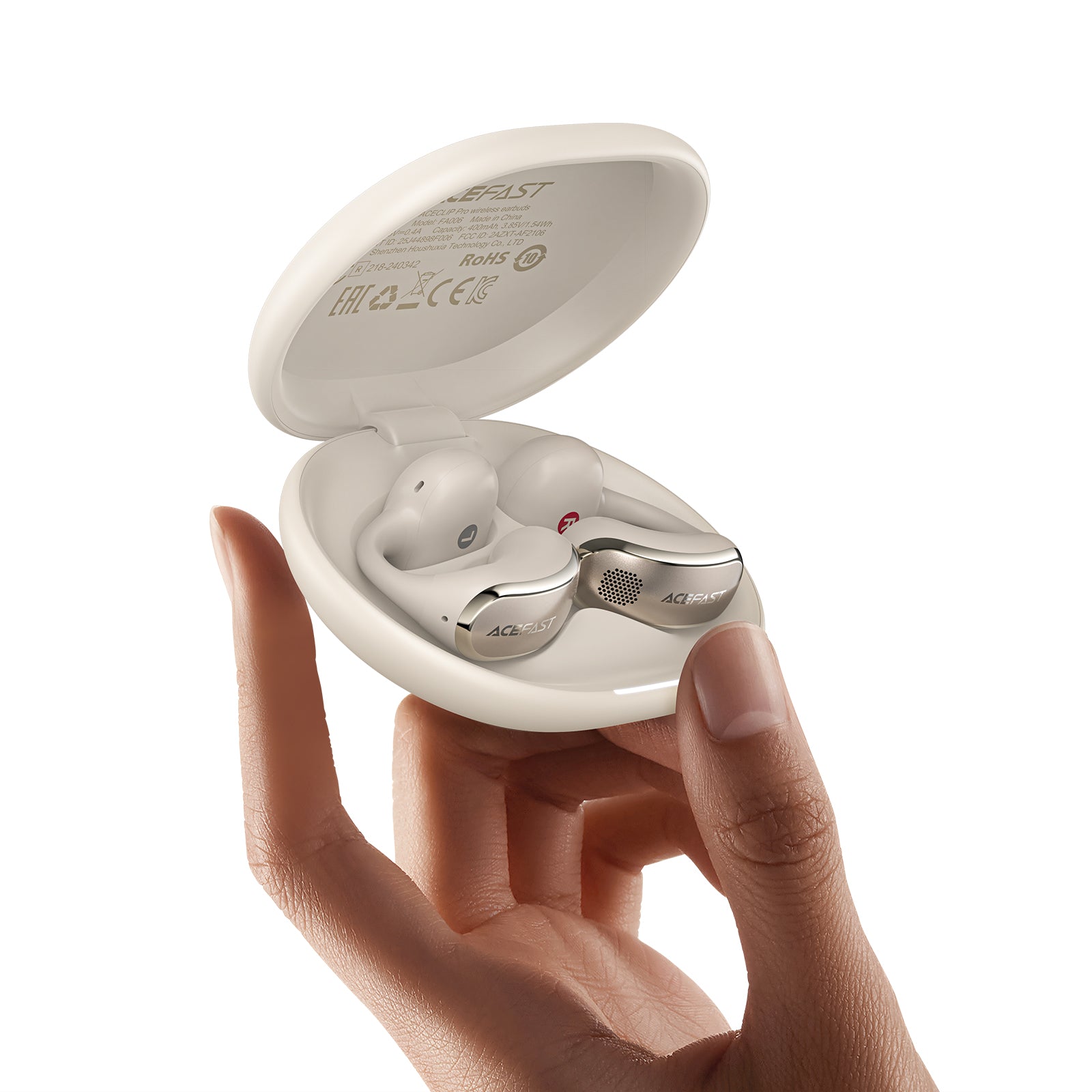 ACECLIP Pro Wireless Warbuds | Dual-mic call noise reduction technology