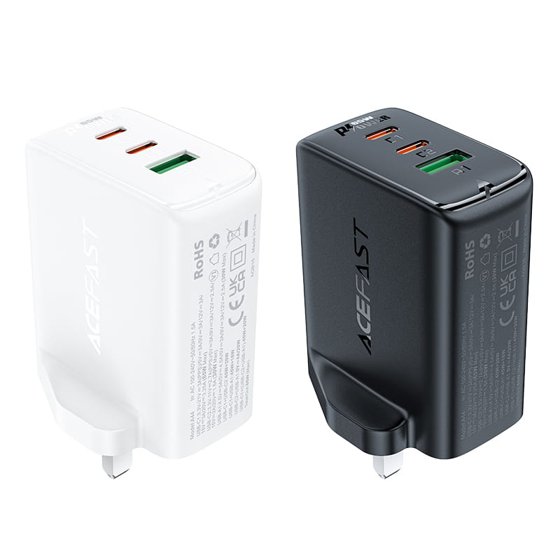 A44 PD 65W GaN (2*USB-C+USB-A) Charger (UK)