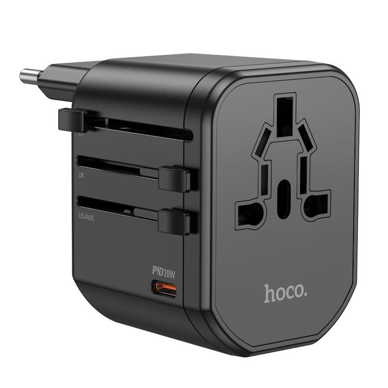 Hoco AC15 Walker Three-Port PD20W (1C2A) Universal Conversion Charger