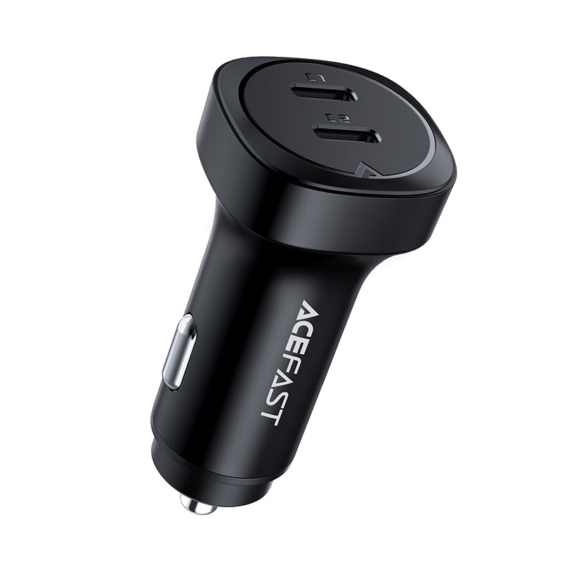 B2 72W dual USB-C Metal Car Charger