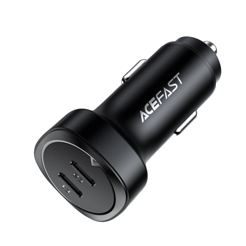B2 72W dual USB-C Metal Car Charger