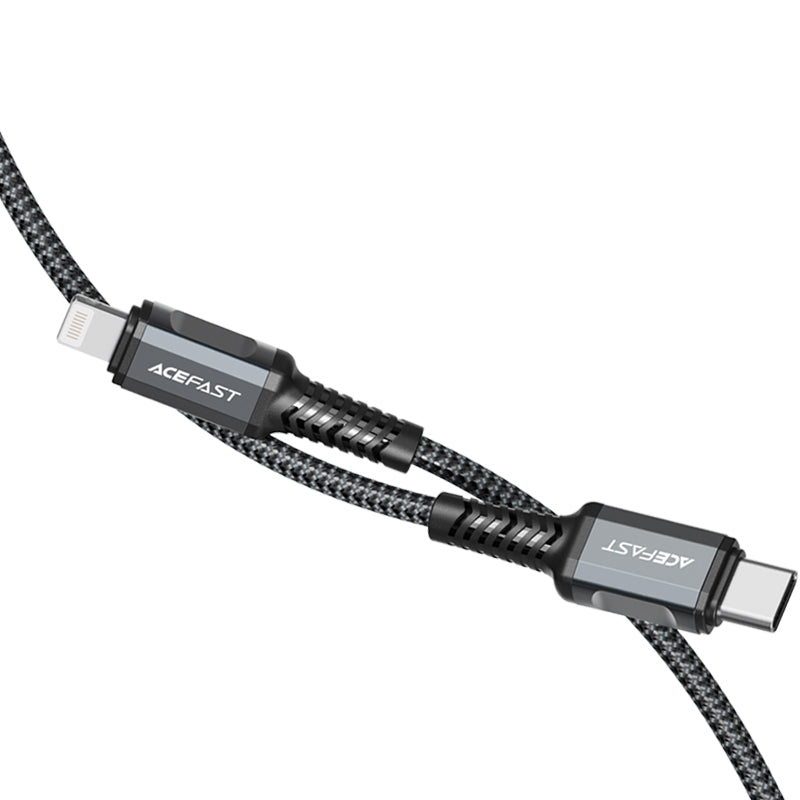 C1-01 USB-C to Lightning Aluminum Alloy Charging Data Cable