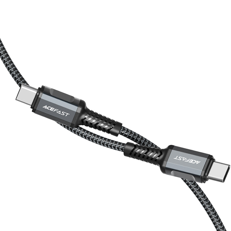 C1-03 USB-C to USB-C Aluminum Alloy Charging Data Cable