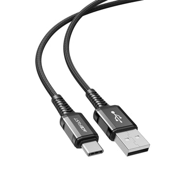 C1-04 USB-A to USB-C aluminum alloy charging data cable 2M