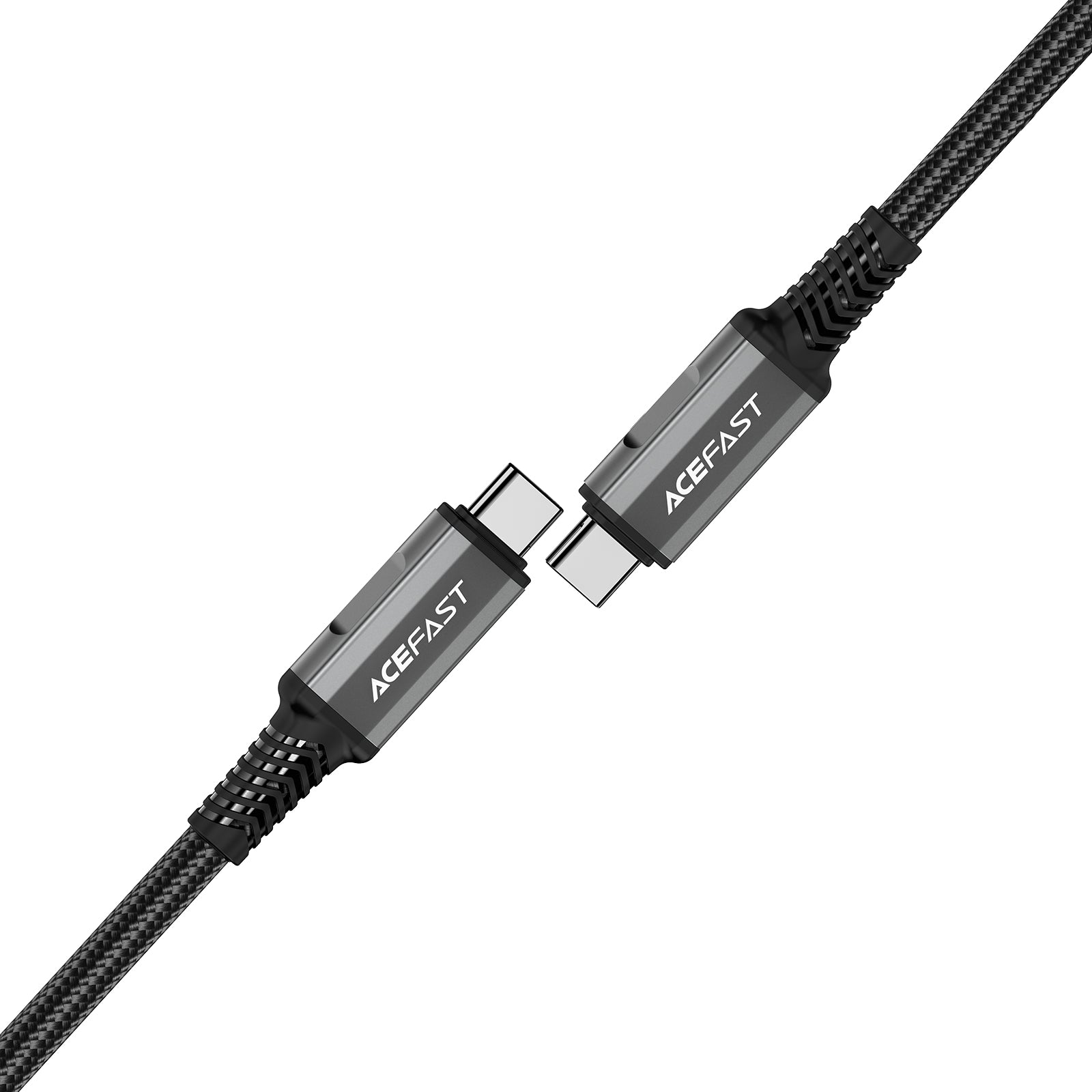 C1-09 USB-C to USB-C Aluminum Alloy Audio/Video Transmission Full-Featured Data Cable