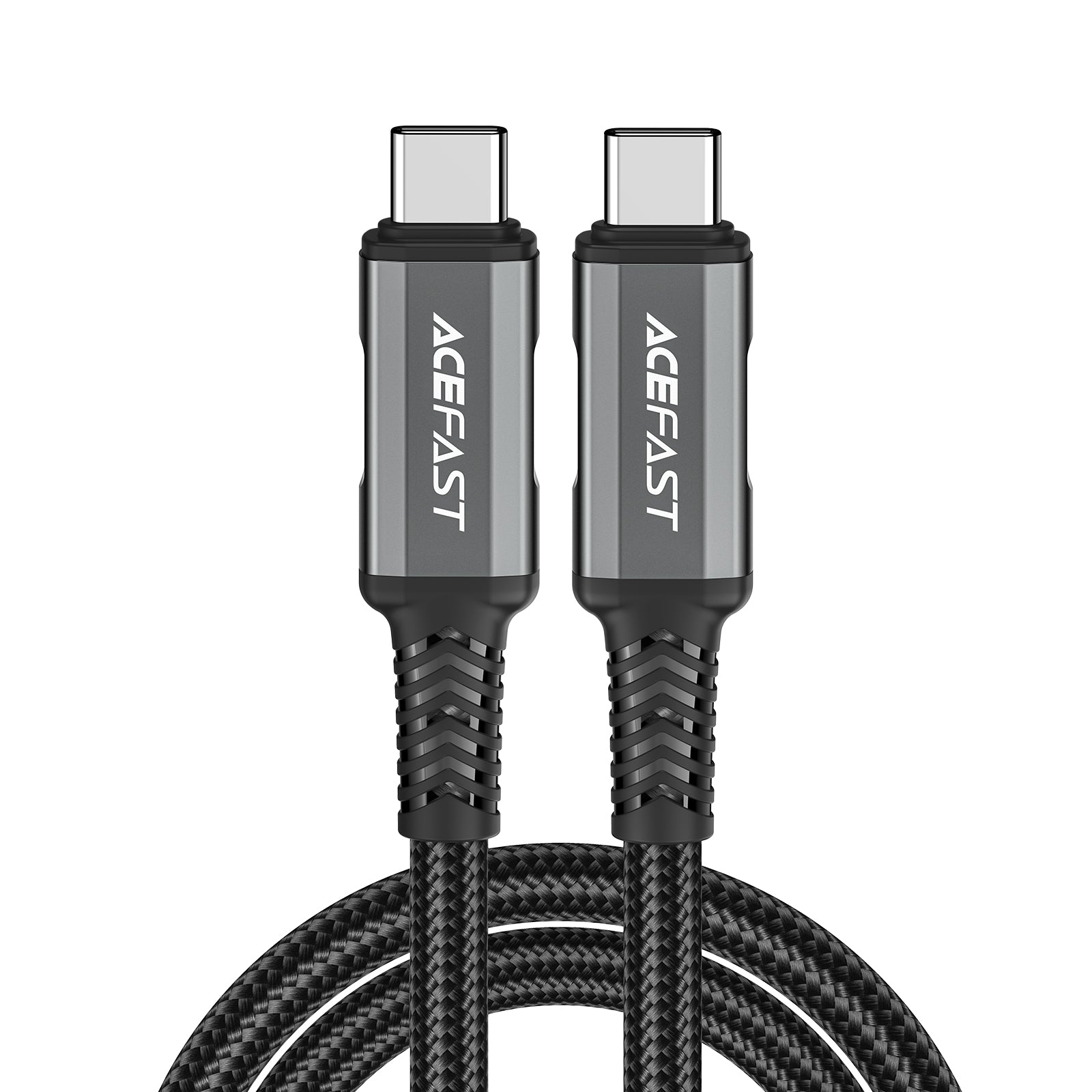 C1-09 USB-C to USB-C Aluminum Alloy Audio/Video Transmission Full-Featured Data Cable