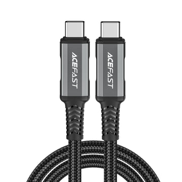 C1-09 USB-C to USB-C Aluminum Alloy Audio/Video Transmission Full-Featured Data Cable