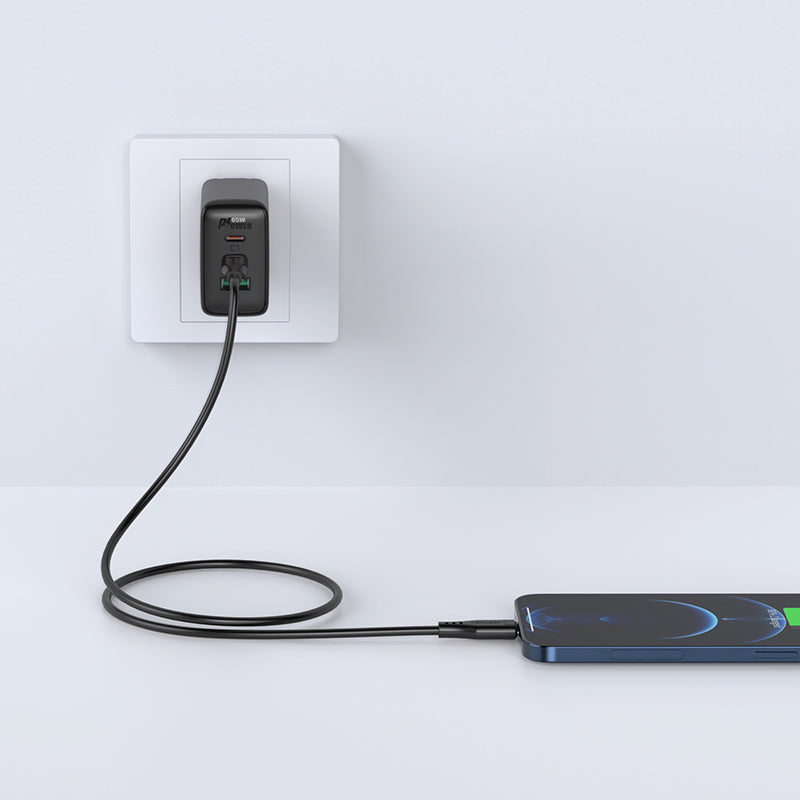 C3-01 USB-C to Lightning TPE Charging Data Cable