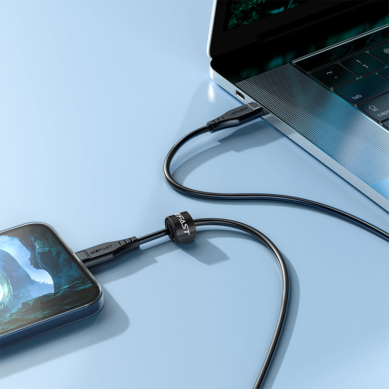 C3-01 USB-C to Lightning TPE Charging Data Cable
