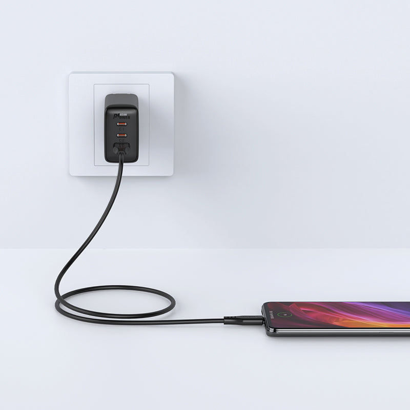 C3-09 USB-A to Micro-USB TPE Charging Data Cable