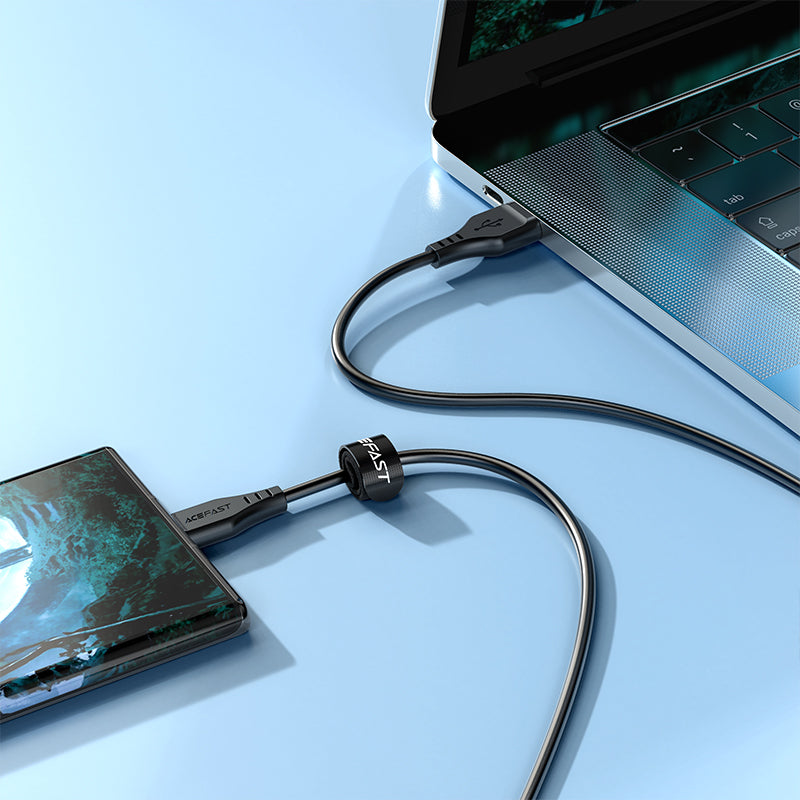 C3-09 USB-A to Micro-USB TPE Charging Data Cable