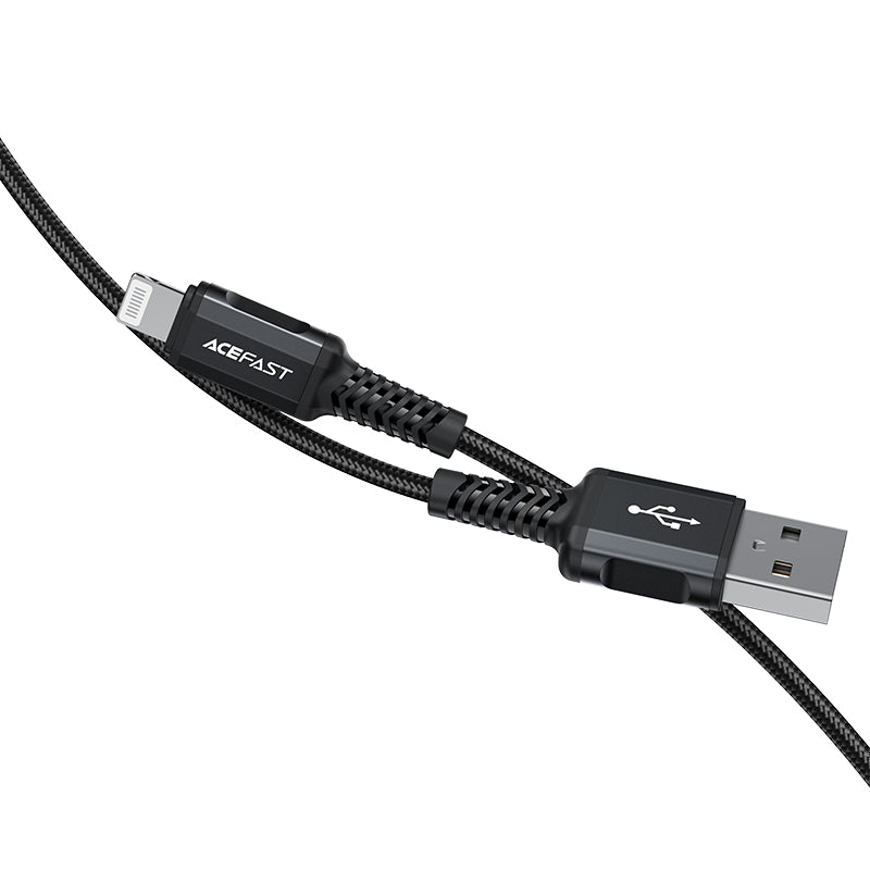 C4-02 USB-A to Lightning Aluminum Alloy Charging Data Cable (1.8m)