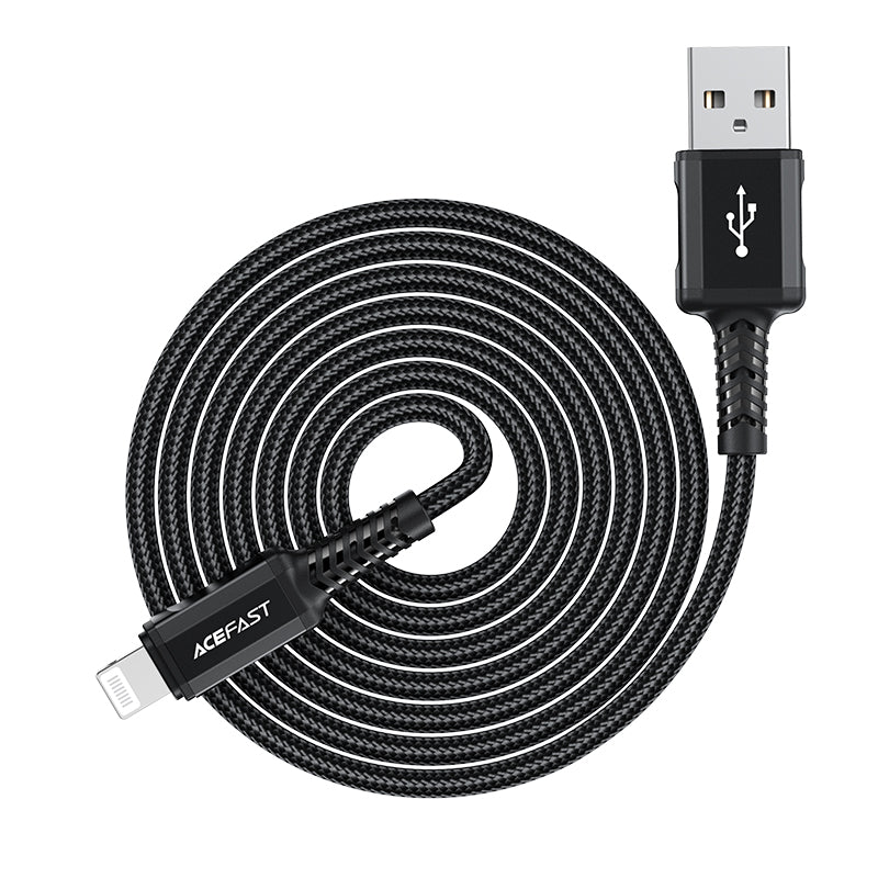 C4-02 USB-A to Lightning Aluminum Alloy Charging Data Cable (1.8m)