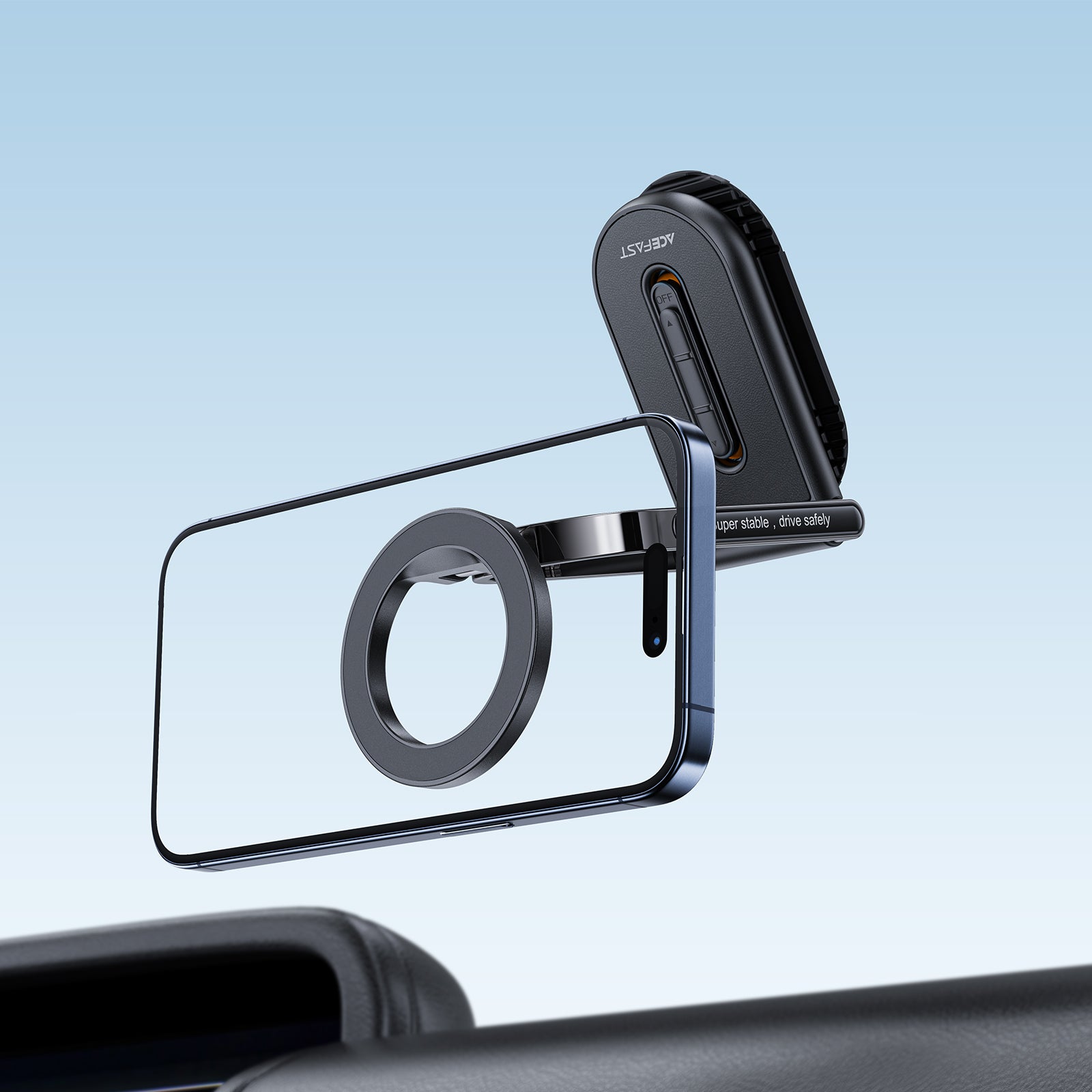 D54 Magnetic Car Holder For Dashboard | Strong magnetic force