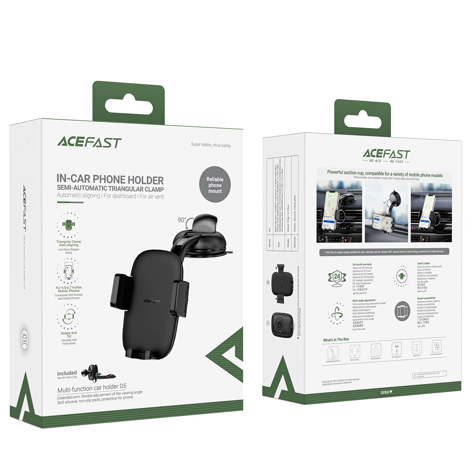 D5 Multi-Function Car Holder