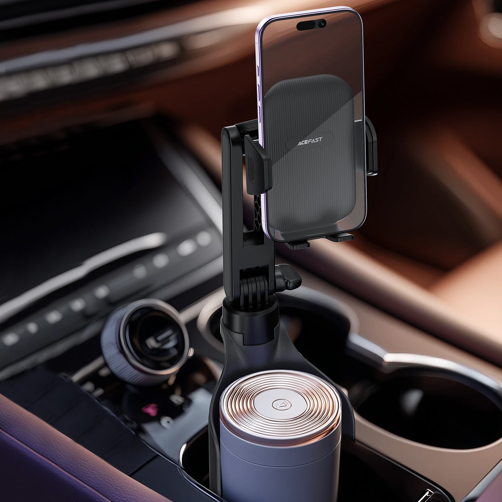 D63 Double Cup Holder Clip Car Holder | Acefast