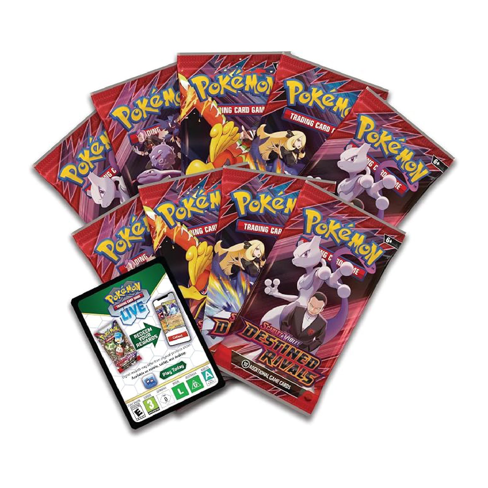 Pokémon TCG: Scarlet & Violet - Destined Rivals Elite Trainer Box - 9 Packs