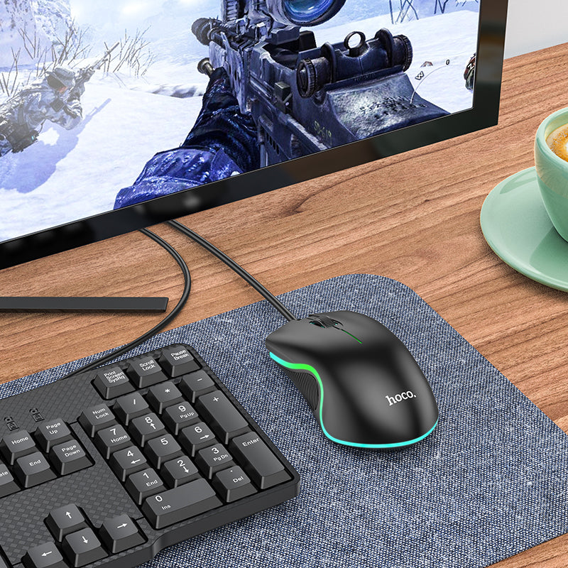 GM19 Enjoy Gaming Luminous Wired Mouse