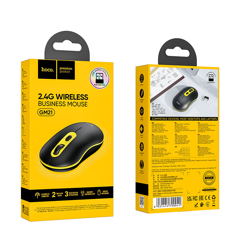 GM21 Platinum 2.4G Business Wireless Mouse