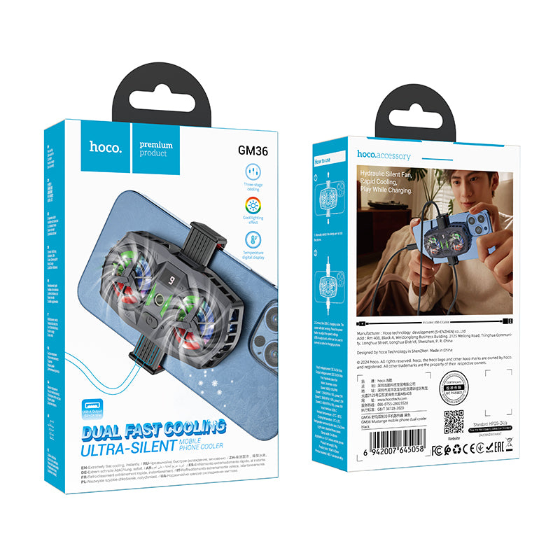 GM36 Mustango Mobile Phone Dual Cooler
