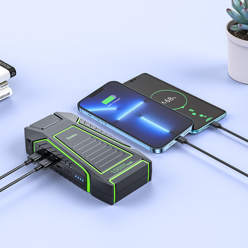 Hoco QS1 Spring Car Emergency Start-Up Power Bank (10000mAh)