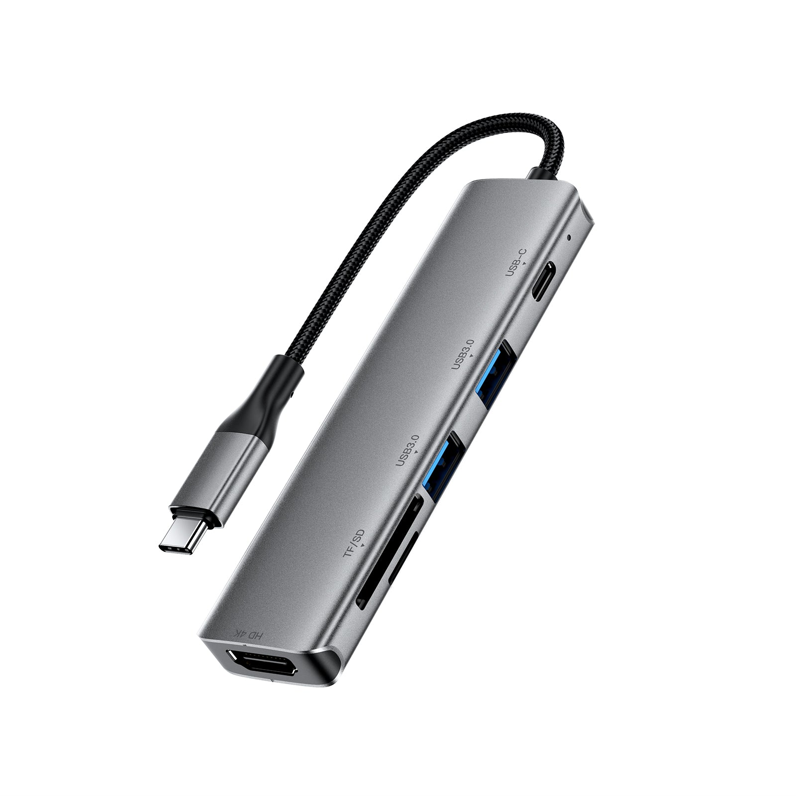 J18 USB-C 6-in-1 HUB Docking Station