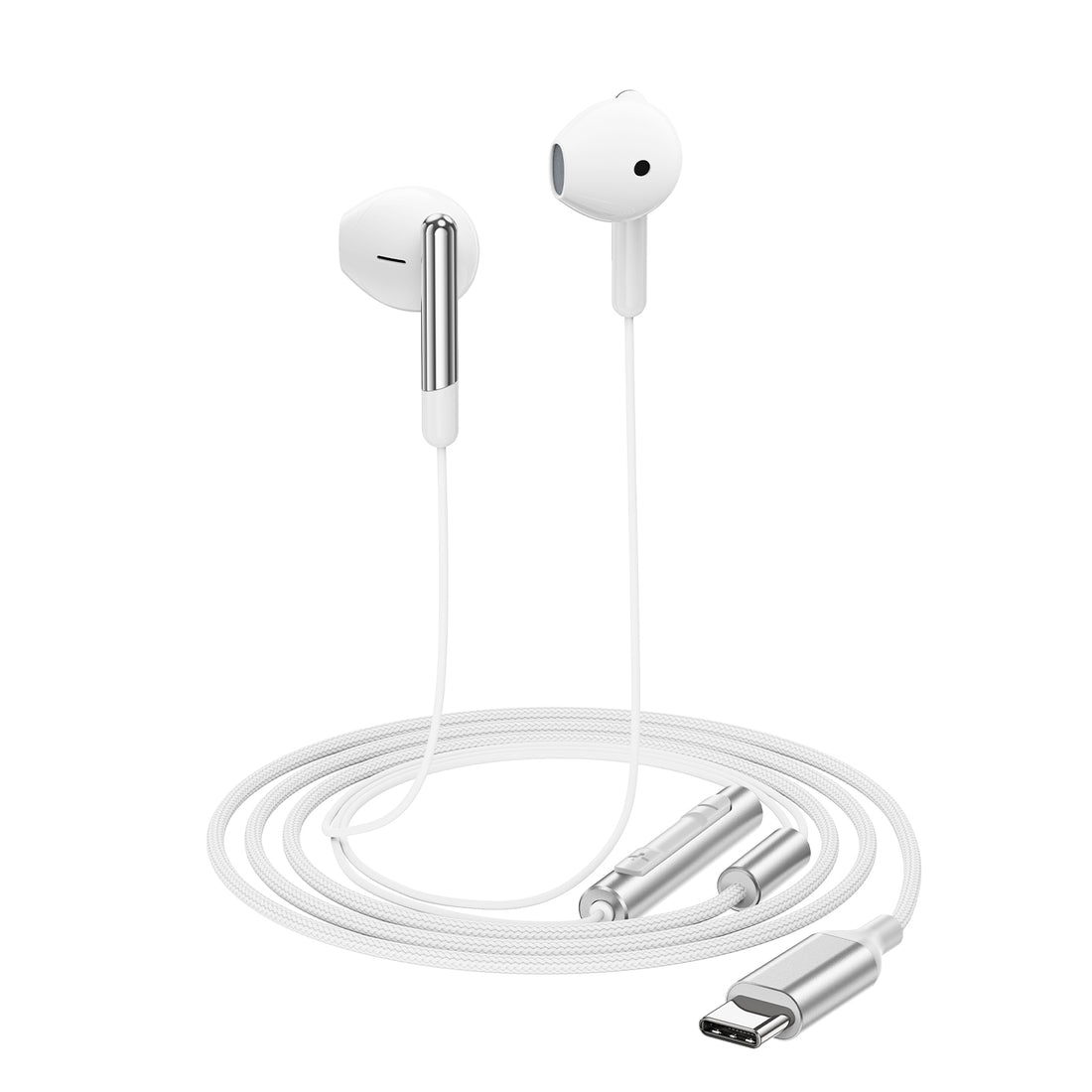 L3 USB-C wired earphones with mic