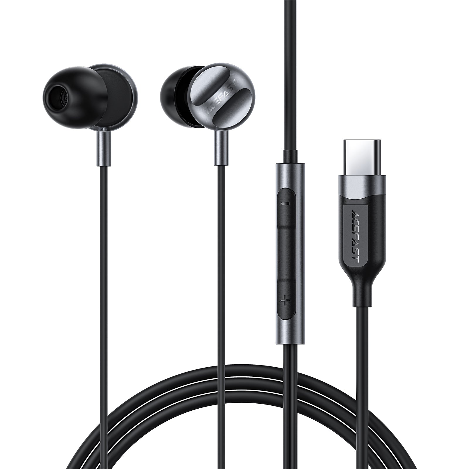 L6 USB-C in-Ear Wired Earphones With Mic