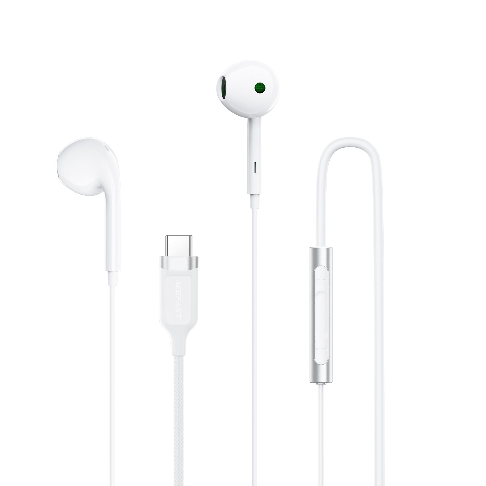 L7 USB-C Semi-In-Ear Wired Earphones With Mic