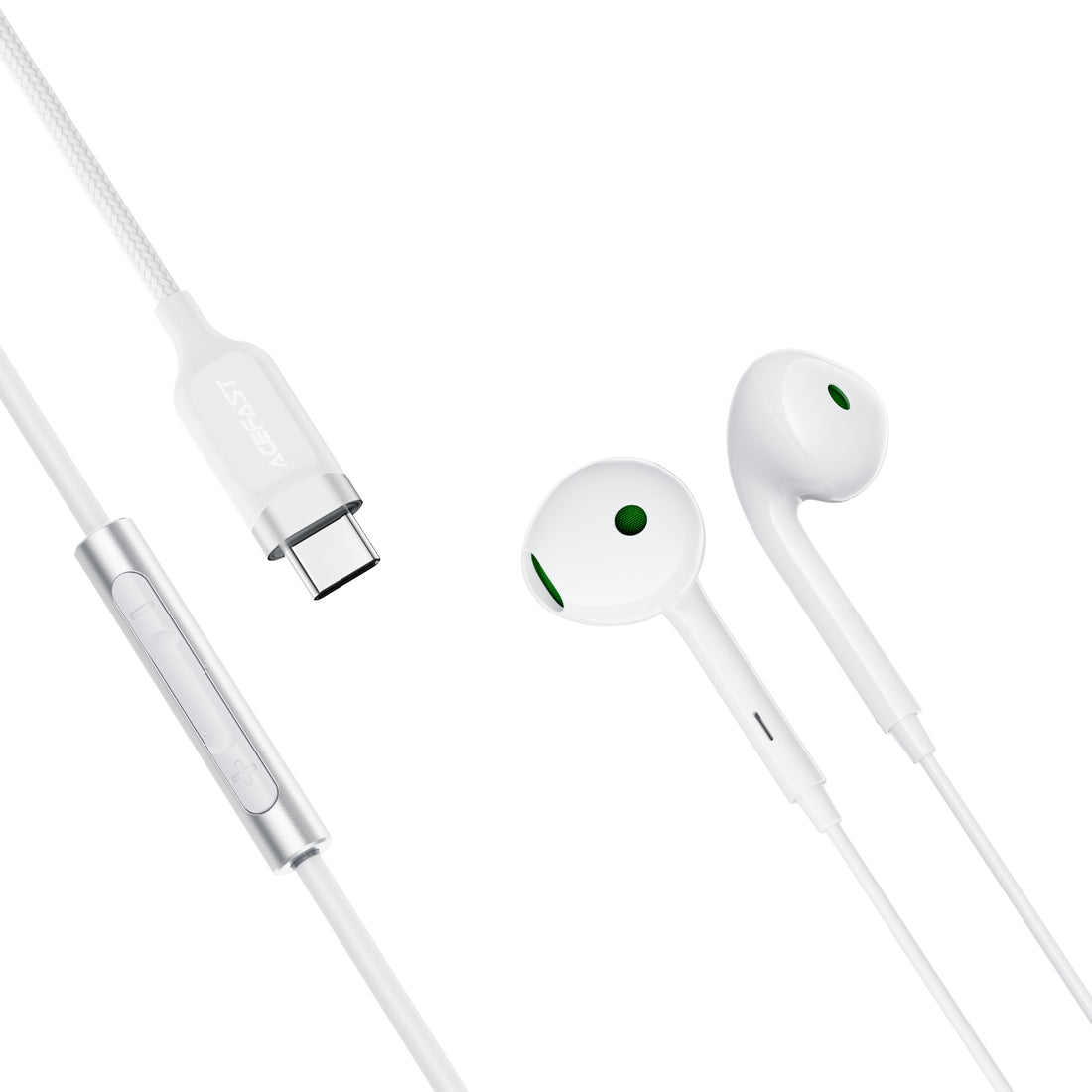 L7 USB-C Semi-In-Ear Wired Earphones With Mic
