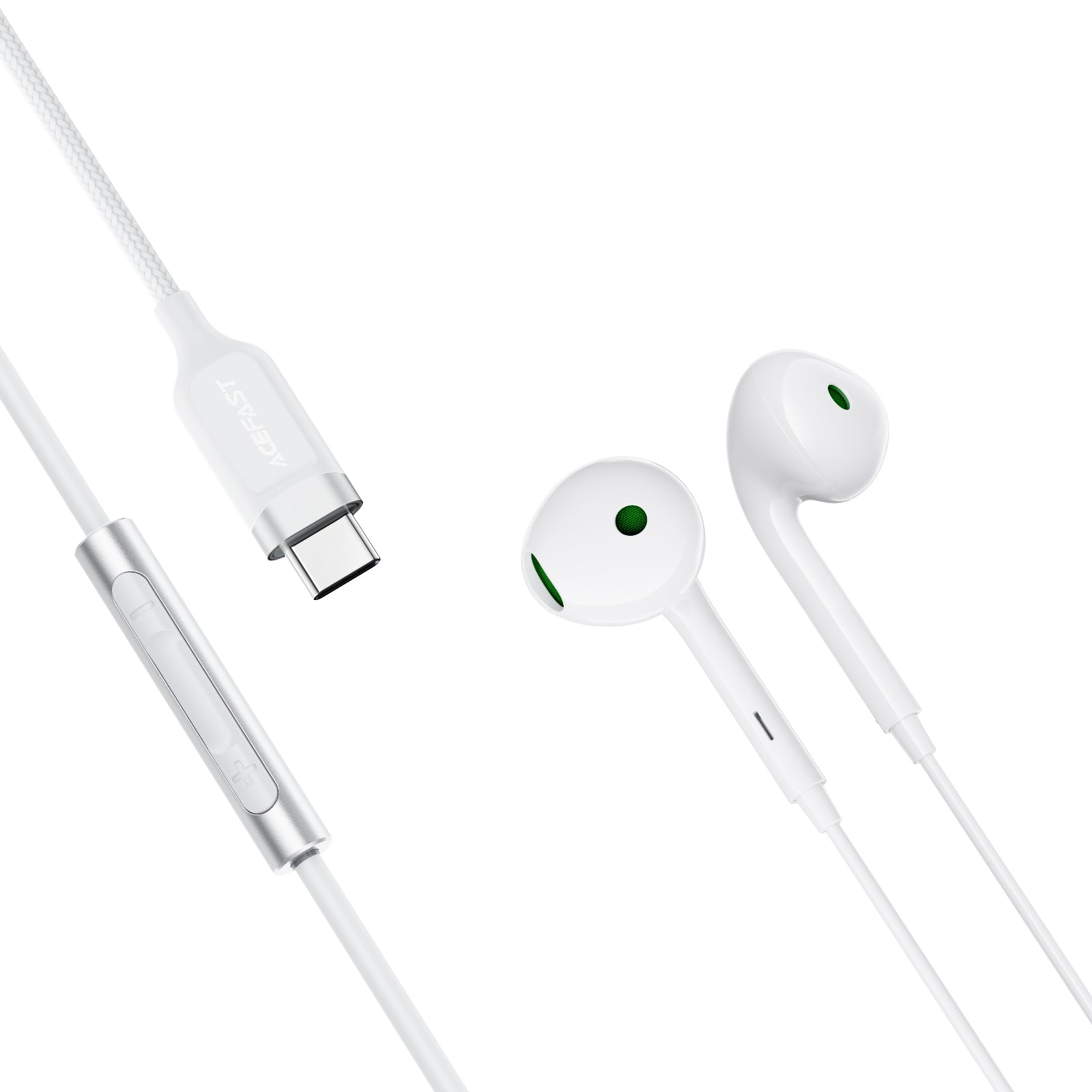 L7 USB-C Semi-In-Ear Wired Earphones With Mic