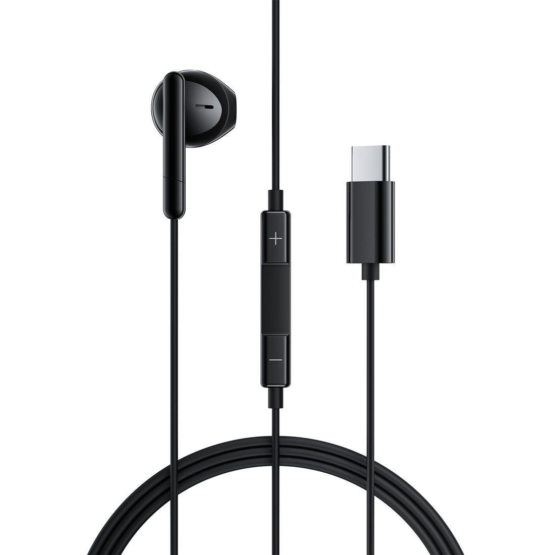 L9 USB-C Single-Ear Wired Earphone With Mic