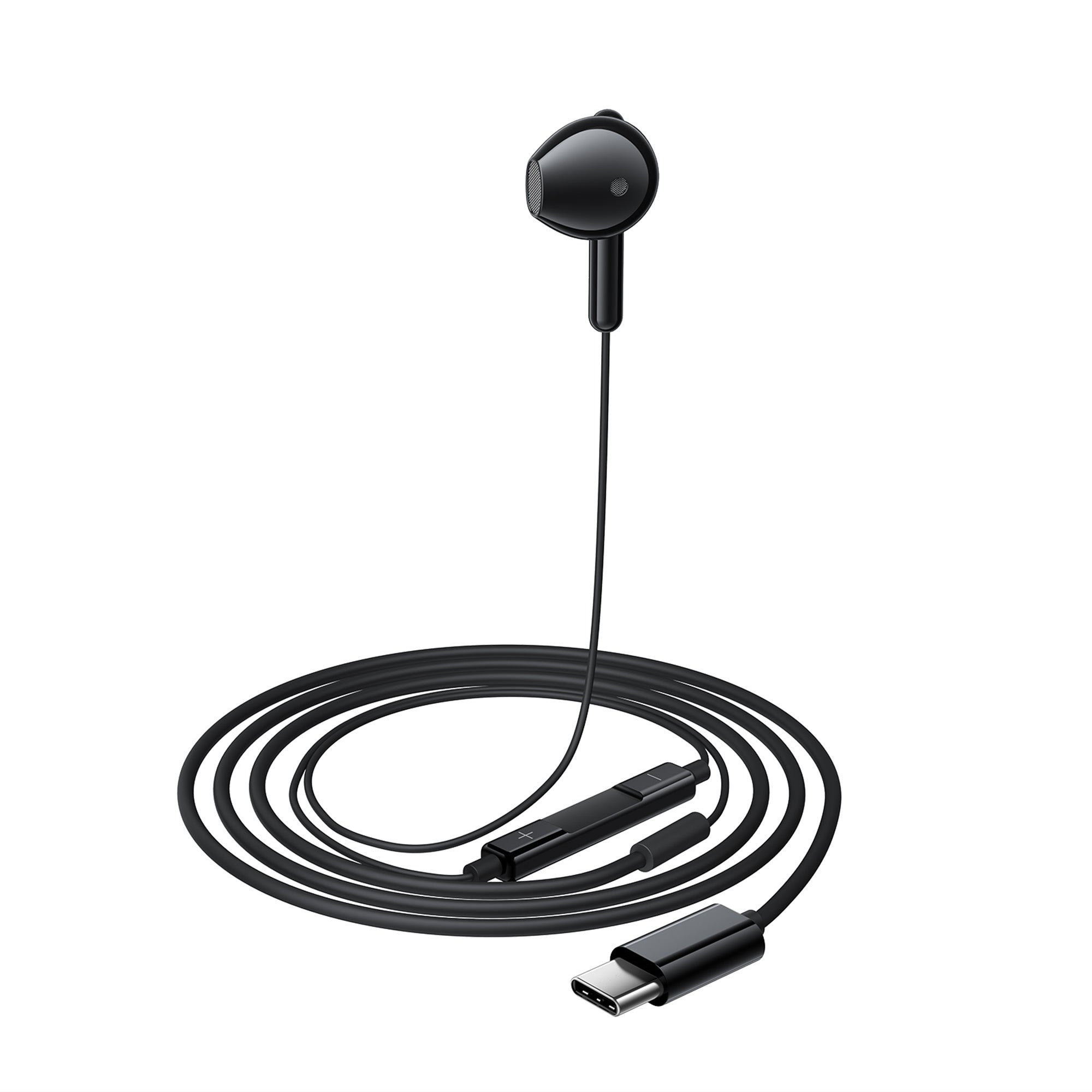 L9 USB-C Single-Ear Wired Earphone With Mic