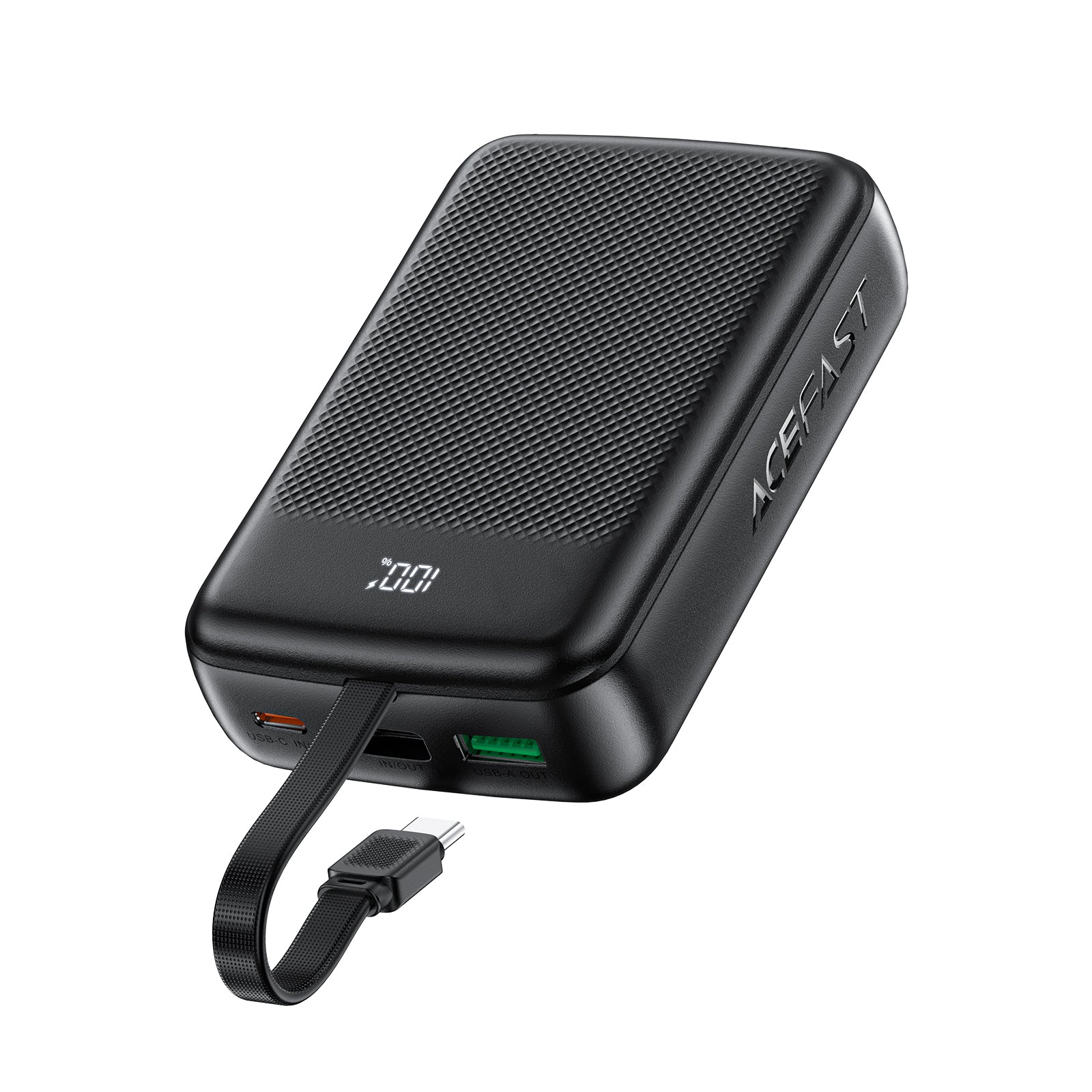 M14-20000 PD22.5W Power Bank With Cable | CE/FCC/ROHS/ECA Certification