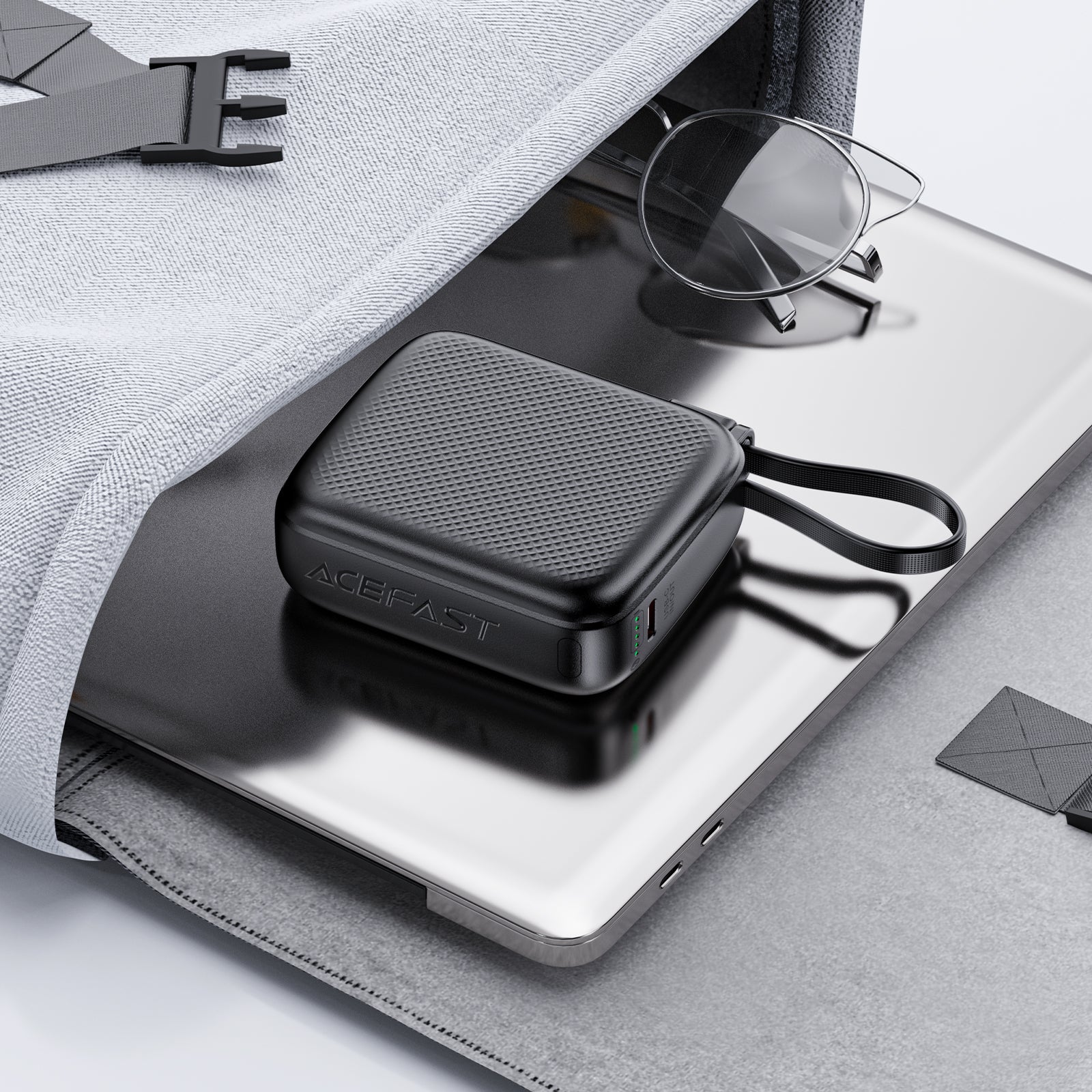 M15-10000 PD20W Power Bank With Cable 10000mAh