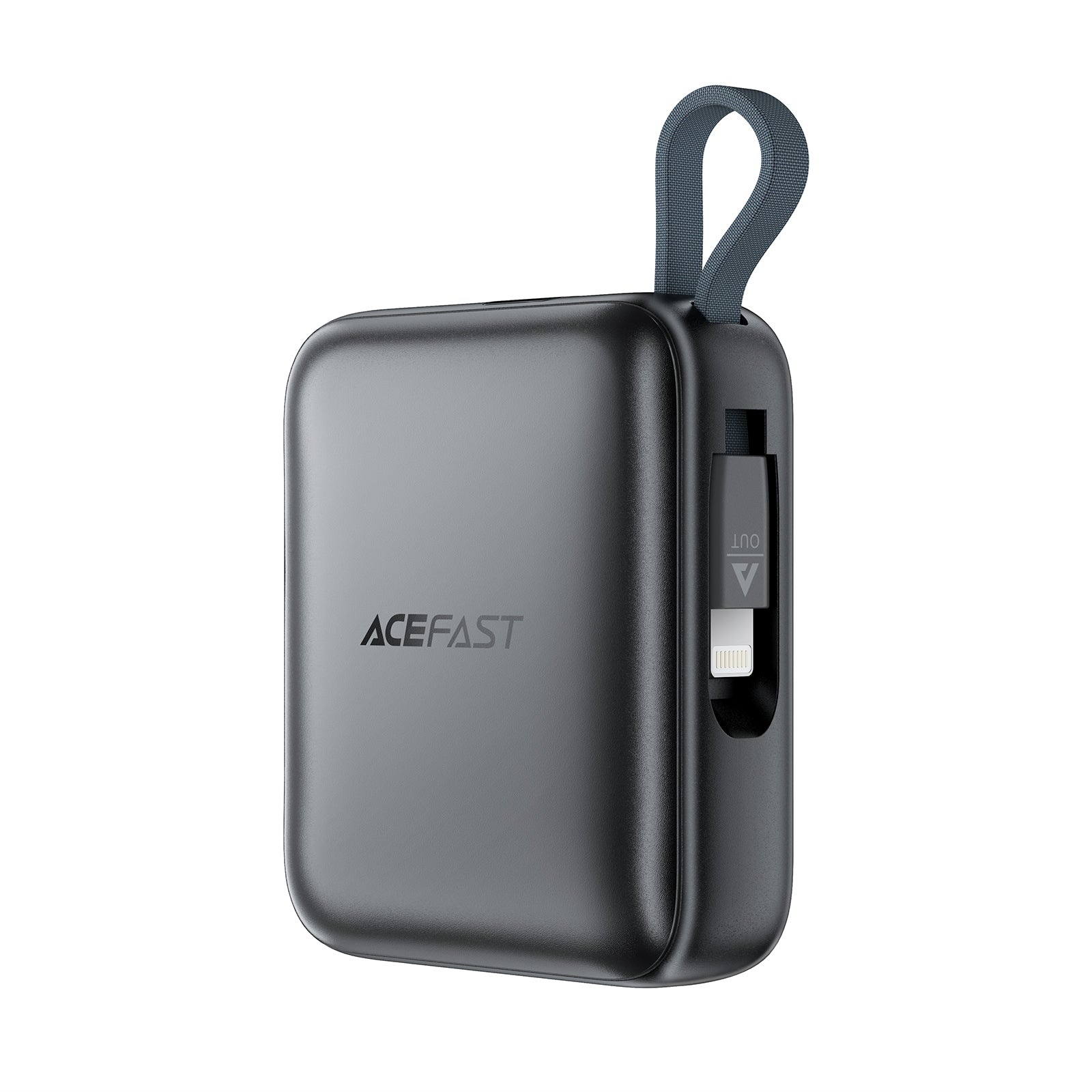 M23-10000 22.5W Power bank built-in dual Cables | Type-C+ Lightning dual-cable design