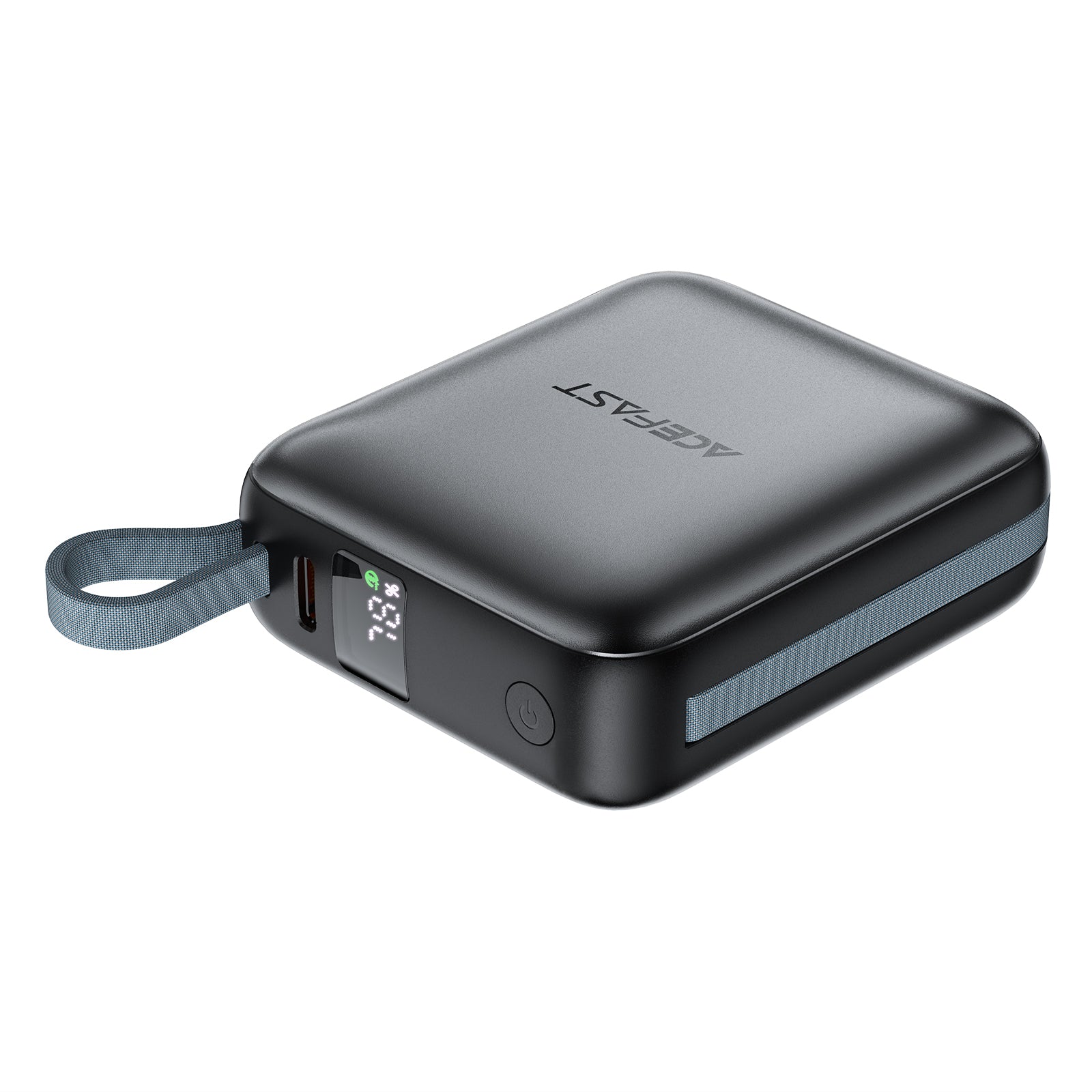 M23-10000 22.5W Power bank built-in dual Cables | Type-C+ Lightning dual-cable design
